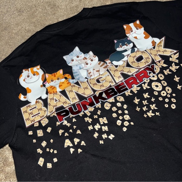 Punk Berry Bangkok “Success” Cat T-shirt Size Medium - Picture 6 of 7